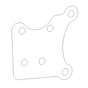 Adapter zacisku mk3 -> mk4